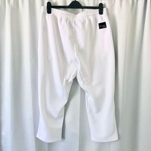 RARE FIND! Adidas Equipment Hawthorne White Cropped Sweatpant / Pants - XL